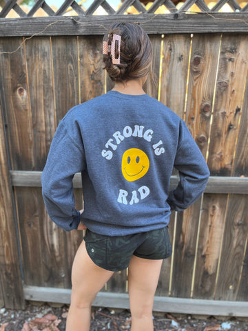 “Strong is Rad” Crew Sweatshirt